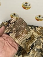 شماغ وشال شخال مموه ومخرم بوليستر 100٪