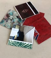 واقي خشبي حرارة للاواني 5 قطع