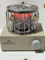 دفاية رحلات ٣٠٠٠ واط مع موقد مربعة تعمل على دبات ا...