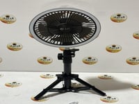 مروحة الكشتة مع إضاءة دائرية ليد ومنفذ يوسبي للشحن...