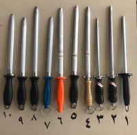 مسن سكاكين انواع مختلفة من المسنات