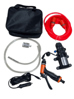 مسدس دينمو و رشاش ماء ١٢ فولت بقوة ٦٠ واط و شنطة ل...