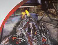 قفاز مقاوم للحرارة مفرد كم طويل