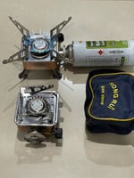 موقد غاز قابل للصفط ويعمل على دبات الغاز الكبس الط...