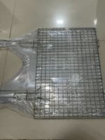 منقل شوي مع شبك شوي بمفصلات متوفر 3 مقاسات