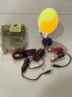 لمبة ليد لونين أبيض وكريمي بقوة 480 واط مع سلك تعم...