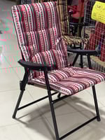 كرسي جلسة قمرا مناسب للحدائق مع مقبض واسفنج