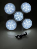 لمبة المخيمات مع شاحن يوسبي أو طاقة شمسية وتعليقة...