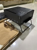 منقل وشواية متنقلة مع شبكين وشنطة وقابل للصفط