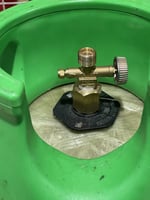 وصلات نحاسية وتحويلات دبات غاز فيبر قطرية