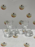 كاسات شاهي 6 حبات