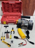 مأطور منفاخ هواء سفاري مع لي اصفر ووصلة ولاعة و با...