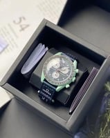 ساعة اوميغا سواتش خضراء - سواتش