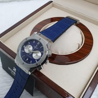 ساعة هوبلت كرونوغراف ازرق -درر