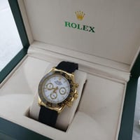 ساعه رولكس دايتونا كرونوغراف ربل اسود مع ذهبي مينا...