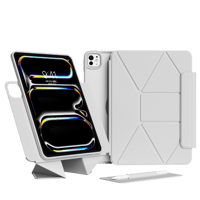 كفر مغناطيسي Origami رمادي قطعتين