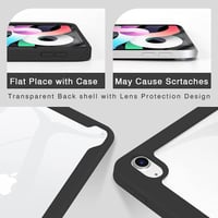 كفر ايباد شفاف مع غطاء مغناطيسي (قطعتين)