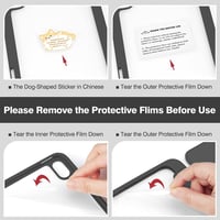 كفر ايباد شفاف مع غطاء مغناطيسي (قطعتين)