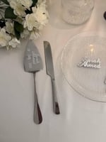 طقم شفاف فضي