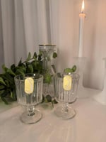 طقم مرايا ذهبي