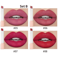 طقم احمر شفاه مطفي من هانديان - 4 قطع