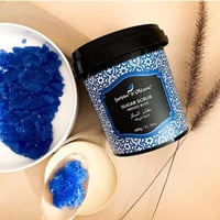 مقشر السكر النيلة الزرقاء من جاردن اوليان - 600 غ