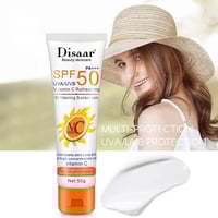 كريم واقي شمس مع فيتامين سي بعامل حماية +SPF50 من...
