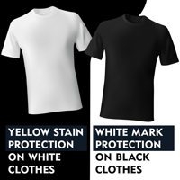 بخاخ مزيل العرق للملابس السوداء والبيضاء للرجال من...