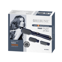 ريبون مصفف شعر بفرشتين - RE-2206-2