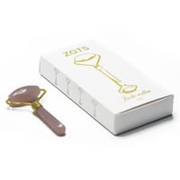 أداة تدليك الوجه من حجر البشم (رأس واحد ) مكونة من...