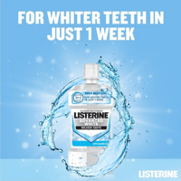 غسول فم ادفانسد وايت معتدل من ليسترين - 250مل