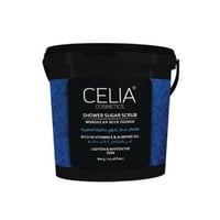 مقشر سكر رغوي للجسم بالنيلة الزرقاء من سيليا - 600...