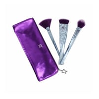 مجموعة فرش براش كراش مع حافضة من ريل تكنيك-4قطع