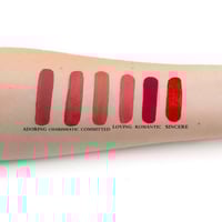 مجموعة 6 احمر شفاه سائل ميت مات ( اي ) هيوز ميني م...