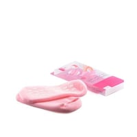 جوارب جل لترطيب القدمين وردي من سبا