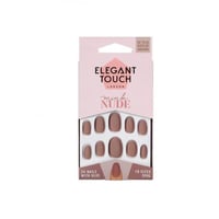 أظافر بألوان أنيقة سهلة التركيب مع غراء من اليجينت...