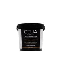 مقشر ملح البحر الرغوي بزيت جوز الهند والكركم والمر...