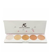 باليت اضاءة الوجة 5 لون من اميتيس جاردن NO.2