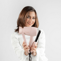 مجموعة تصفيف الشعر ميني من لابيل - 3 قطع وردي