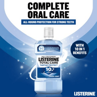 غسول فم توتال كير لحماية الجير من ليسترين - 250مل