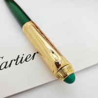 قلم كارتير رودستر ذهبي أخضر
