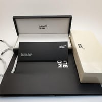 قلم مونت بلانك شكسبير فضي كامل