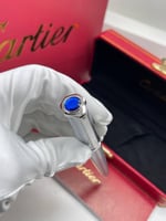 قلم كارتير سانتوس دومو فضي فرار