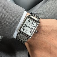 ساعة كارتير تانك حديد