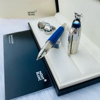 طقم مونت بلانك الفضاء قلم وكبك غطاء