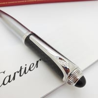 قلم كارتير رودستر كروم فص اسود