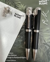 طقم مونت بلانك قلم وكبك فرار