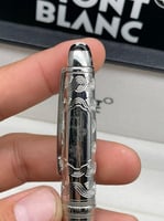 قلم مونت بلانك الموج الأزرق اسود فرار
