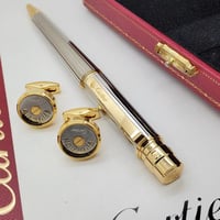 طقم كارتير قلم مع كبك سانتوس جامبو