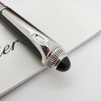 قلم كارتير رودستر كروم فص اسود